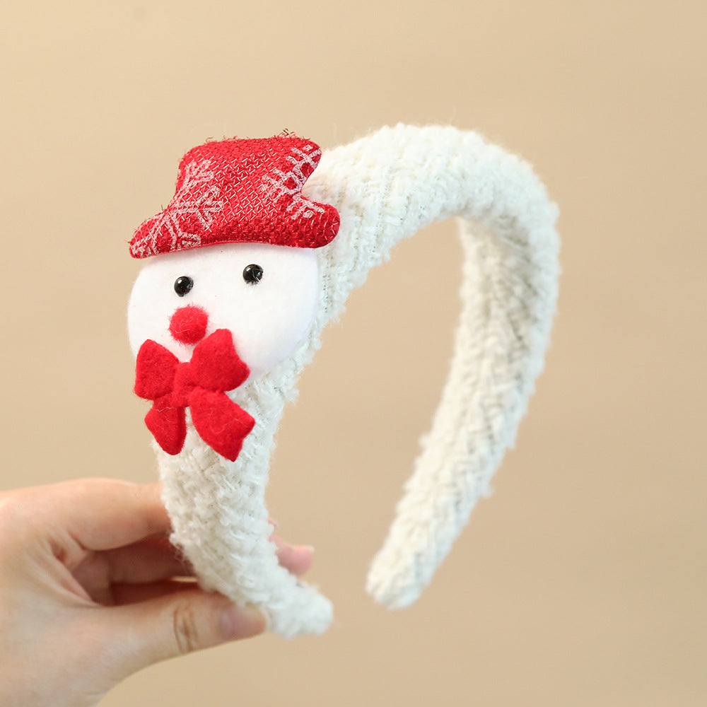 Wholesale Christmas Fabric Hair Bands
